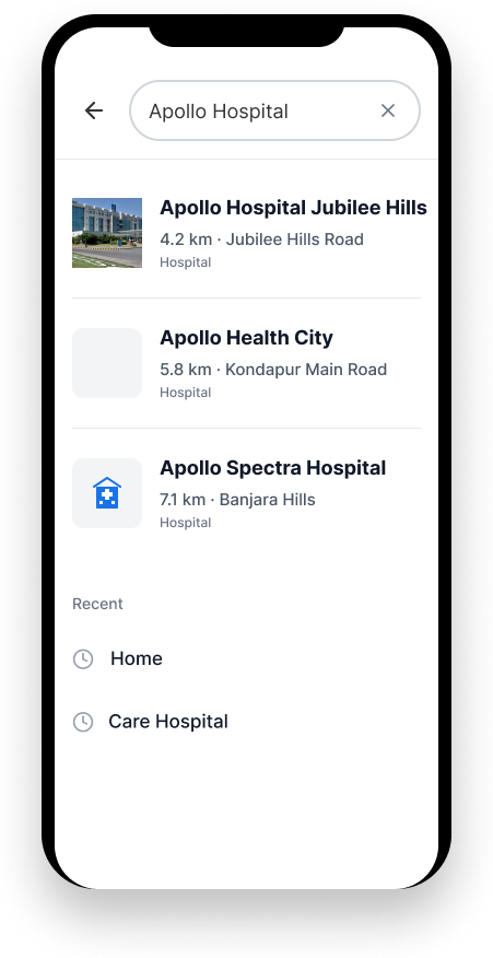 Screen — Search
