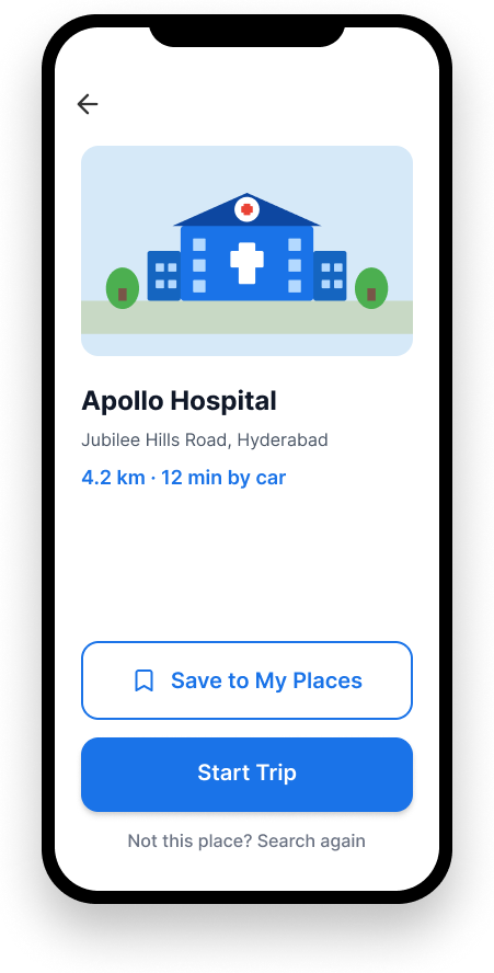 Screen — Route Preview
